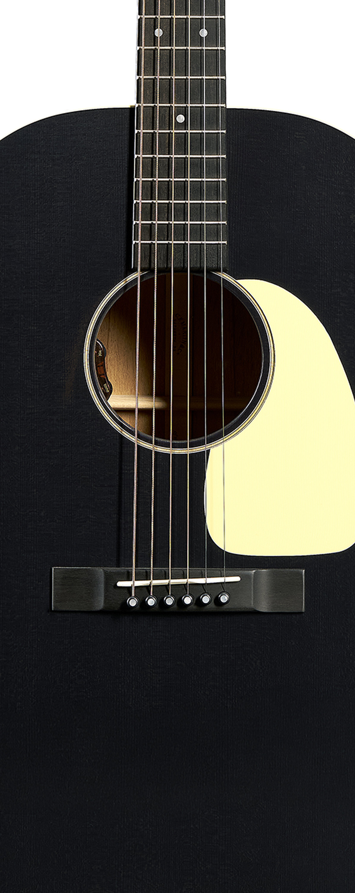 Body of Martin DSS-16E Black Smoke Guitar image number 3